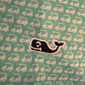 Vineyard vines mens medium performance golf cart polo shirt